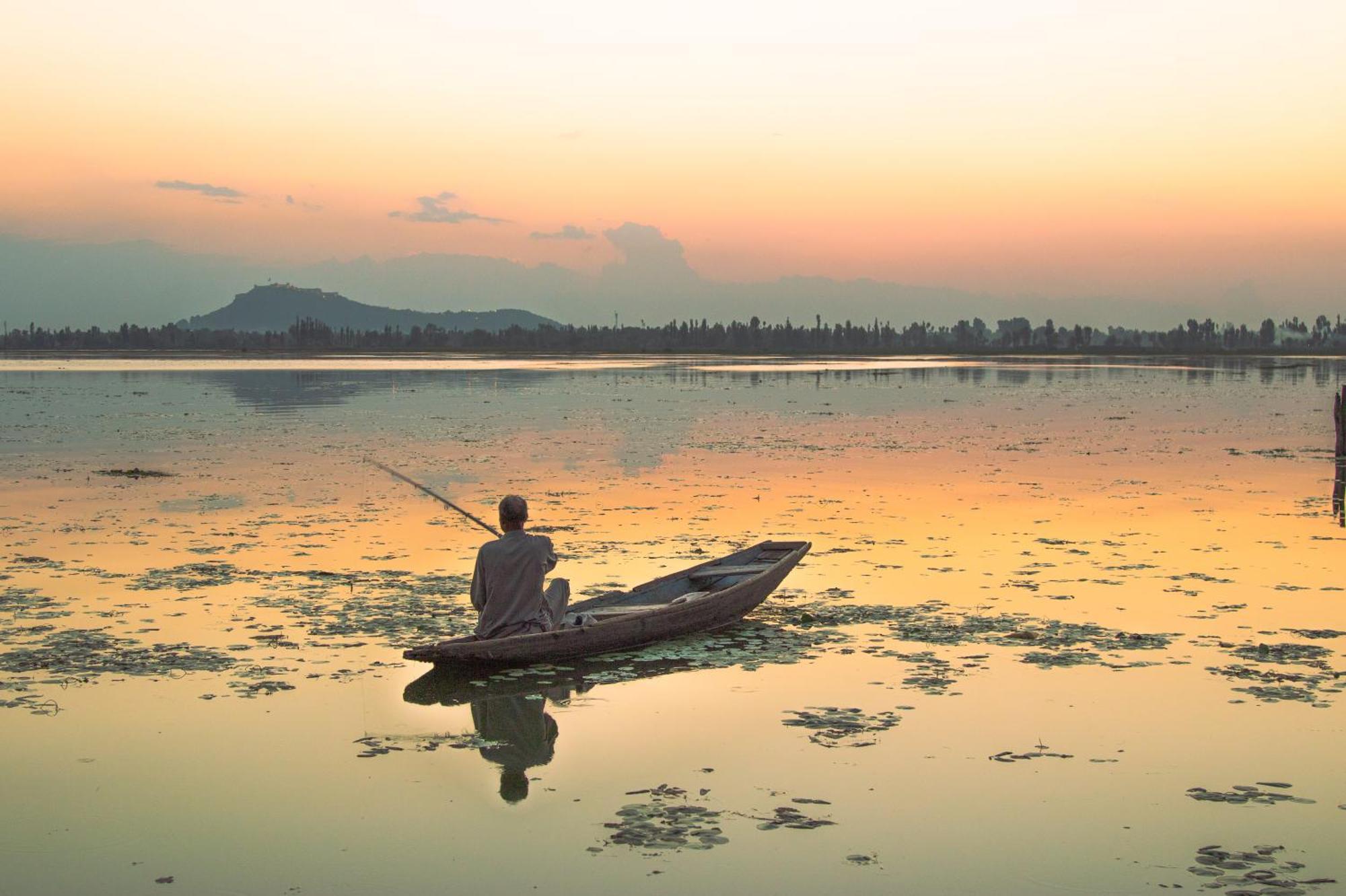 Srīnagar Heritage Amina Group Of Houseboats酒店 外观 照片