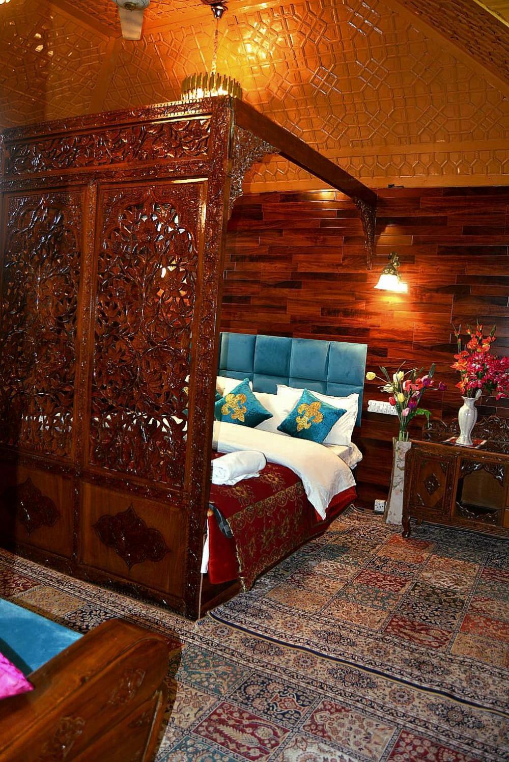 Srīnagar Heritage Amina Group Of Houseboats酒店 外观 照片
